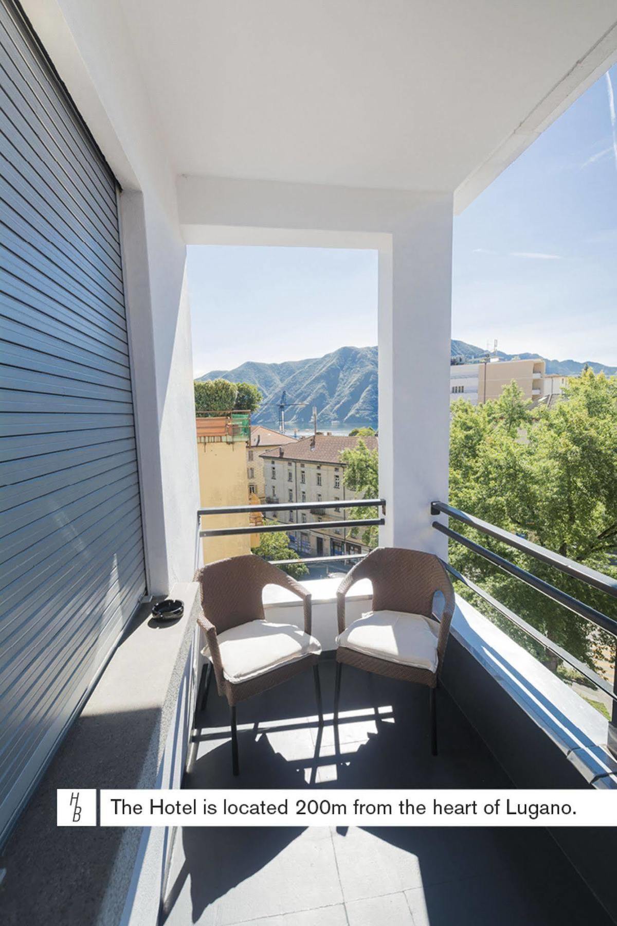 Hotel Besso Lugano Exterior foto